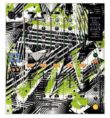 Pioneer DJ DJM 800 Skin Spike Green